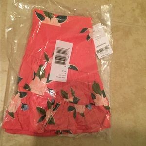 Pink floral Carter’s 4T skirt - NWT